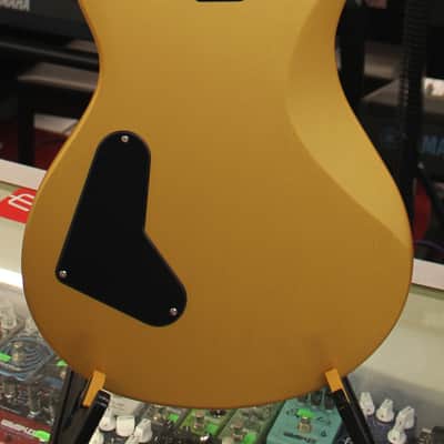 PRS SE CE-24 Standard Stoptail Satin Electric Guitar Metallic Gold w/Gigbag 5lbs 15oz image 3