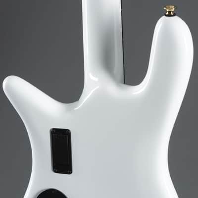 Spector Euro 4 Classic Solid White Gloss - Electric Bass image 6