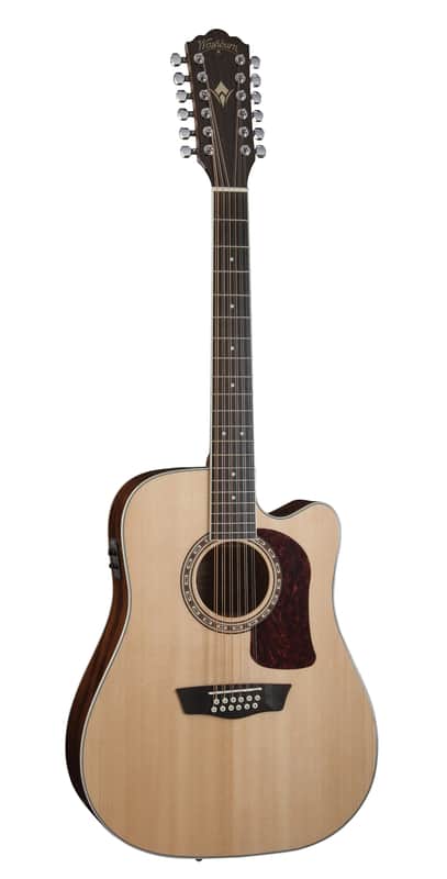 Washburn D10SCE-12 Heritage 10 Series Dreadnought (12 String) Cutaway Acoustic Electric Guitar image 1