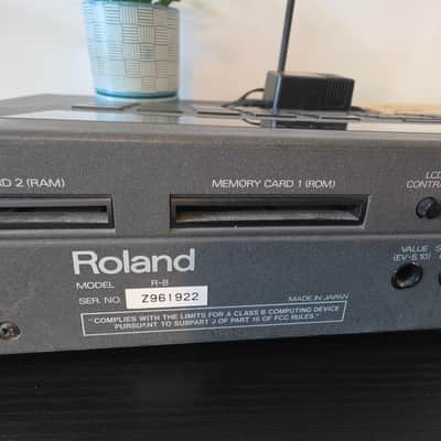 Roland R-8 Human Rhythm Composer 1980s -w/original manual image 8