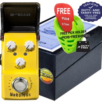 Joyo NEBULOUS Classic Analog Phaser Guitar Effect Pedal JF-328, FREE PICKS + HOLDER+ FREE SHIP USA image 4