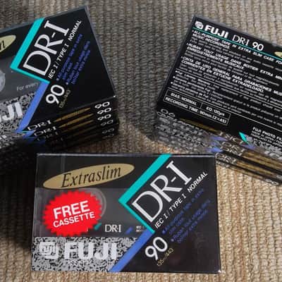 1-6 Pack 1980's Fuji DR-I 90 Normal Bias Sought After Blank Cassette Tapes 90 Mins New Sealed NOS - Will Combine Shipping! image 2