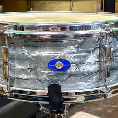 Leedy Frank Capp (Slingerland era) 1966 Sky Blue Pearl 4 Piece Set - Very Good Condition image 12