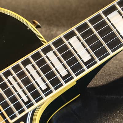 Vintage! 1976 Gibson Les Paul Custom Electric Guitar Black Ebony + HSC image 8