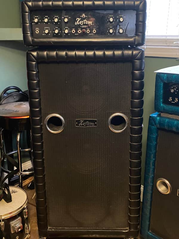 Kustom K200B-2 1969 - Black Tuck and Roll image 1