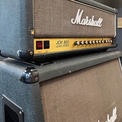 Marshall JCM 800 Lead Series 50-Watt Master Volume Half Stack 1985 image 12
