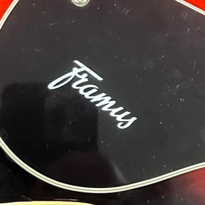 Framus Studio 5/51 vintage 1971 - Red burst hollowbody image 5