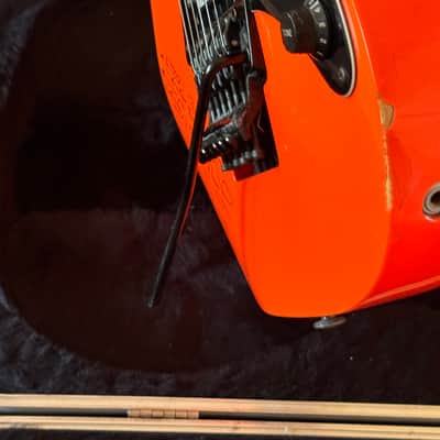 FINAL Day on Reverb - Just letting everyone know. JB --- Steve Vai Owned, Played, Signed, 1987 Ibanez RG550 Prototype Road Flare Red – Artwork on guitar. I brought this guitar to the Namm show many years ago. image 17