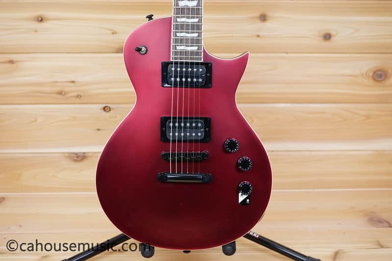 ESP LTD EC-256 - Candy Apple Red Satin image 1