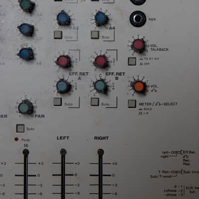 Mitec 1602 MkII Analog-Mischpult (1987), Erstbesitz - mit FC, BDA image 7