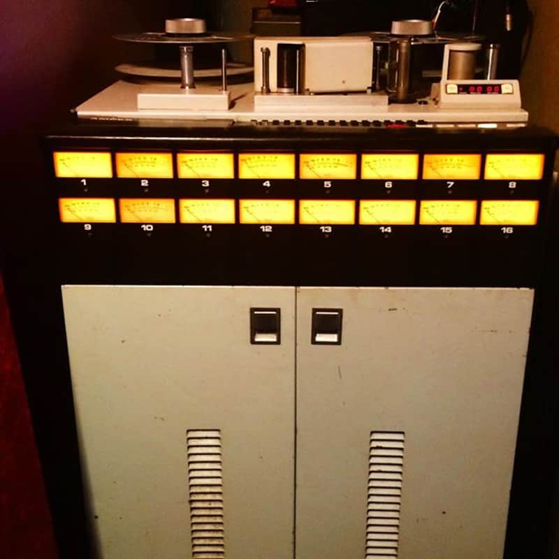 Ampex MM-1200 16 track 2" Tape Machine with accessories and new tape image 1