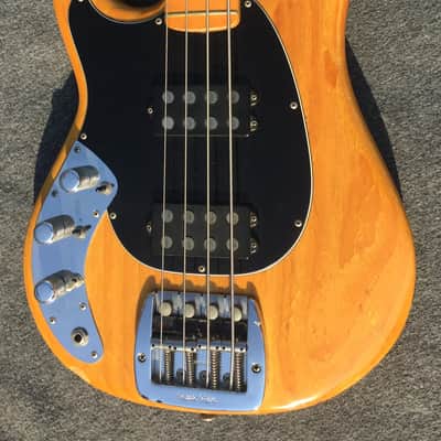 Music Man Sabre Bass Lefty Natural Maple Neck Pre Ernie Ball 1980 image 10