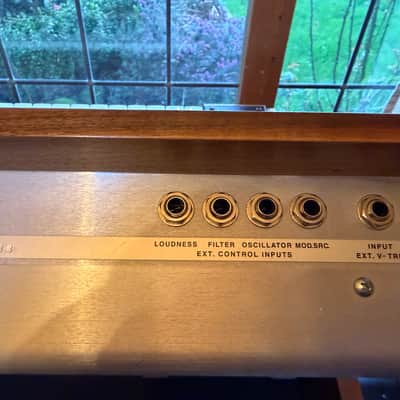 Moog Minimoog Model D Reissue 44-Key Monophonic Synthesizer (2016) 2016 - 2017 - Black / Wood image 17