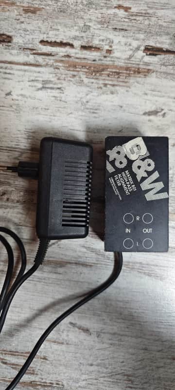 B&W MATRIX 801 HIGH-PASS ALIGNMENT FILTER - NEGRO image 1