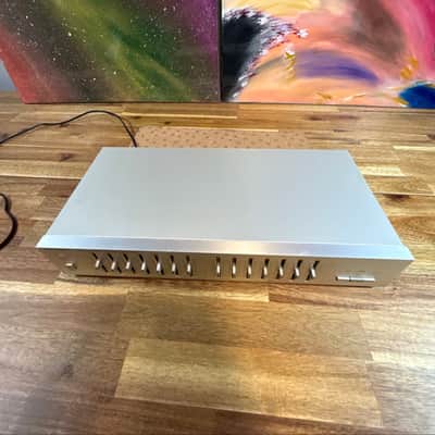 Technics SH-8025 Dual 7‑Band Stereo Graphic Equalizer Silver Face player image 9