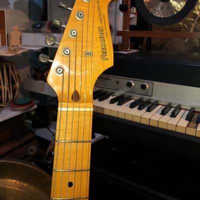 Fernandes-1980's-Limited Edition- Electric Guitar  - Cream image 5