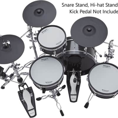 Roland VAD103 4-Piece Electronic Drumset w/Shallow-Depth Acoustic Shells image 8
