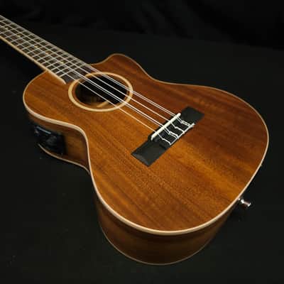 New Lanikai Acoustic Electric 6 String Tenor Ukulele ACST-6CET w/Gig Bag image 9