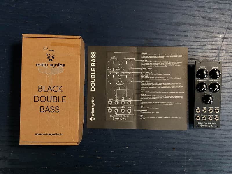 Erica Synths Black Double Bass