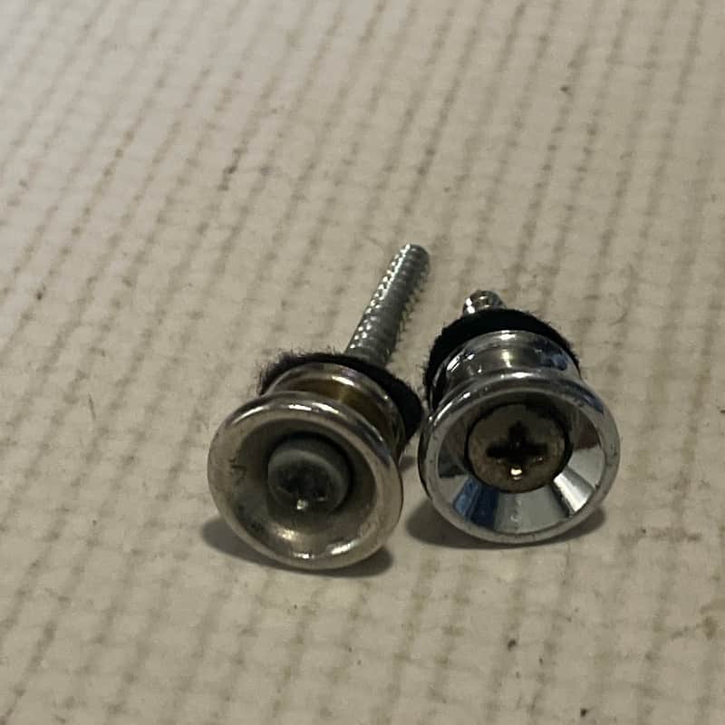 1980’s Kramer Focus Strap Buttons Chrome