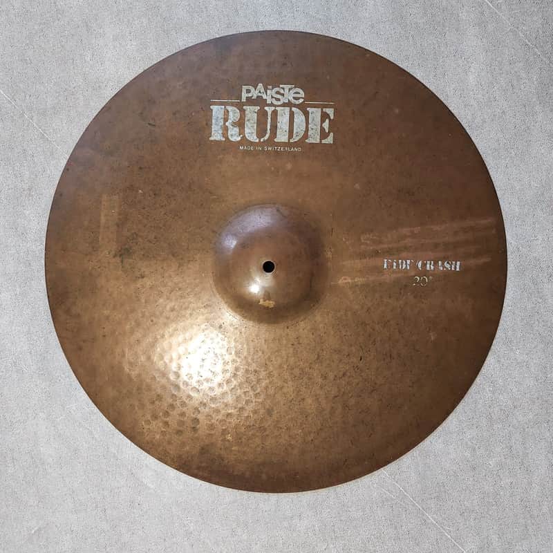 Paiste Rude Ride/Crash 20" 1985 image 1