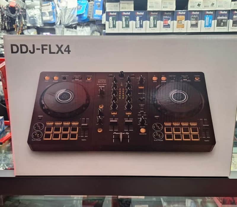 NEW IN BOX Pioneer DDJ-FLX4 DJ Controller - Present - Graphite image 1
