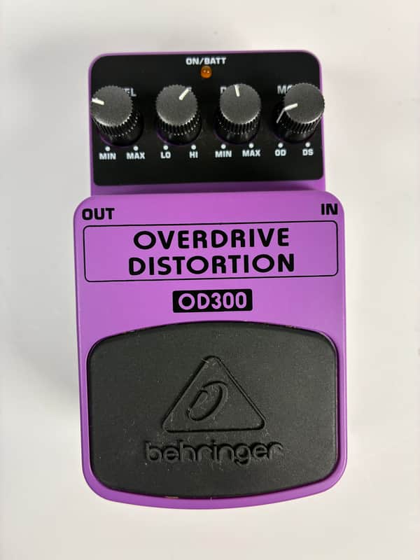 Behringer OD300 Overdrive Distortion Pedal - Excellent Condition with Box and Documents image 1