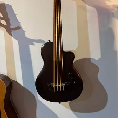 Gold Tone ME-Bass/FL Micro 23" Scale Fretless Electric Bass 2010s - Natural image 3