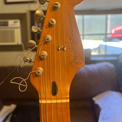 Fender Stratocaster 1994 - Black/Tortoise shell pick guard image 9