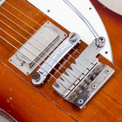1965 Gibson Firebird III Reverse Body Vintage Guitar Sunburst w/ Case image 8