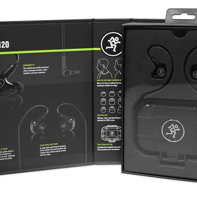 Mackie MP-120 Single Dynamic Driver Professional In-Ear Monitors + Carry Case image 3