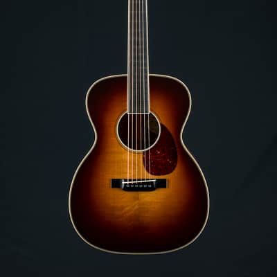 Bourgeois OM LSH Custom Aged Tone Adirondack Spruce and Granadillo Sunburst NEW image 2