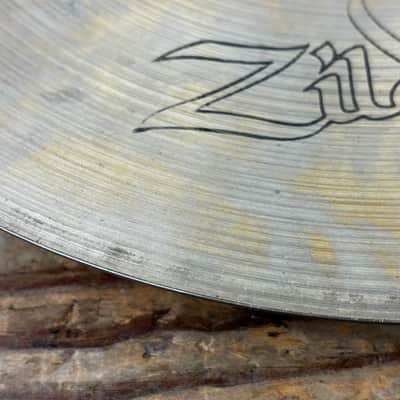 Zildjian Quick Beat Hollow Logo 14” Hi-Hat Set (70’s/80’s) image 21