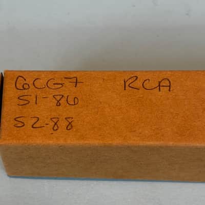 RCA 6CG7 6FQ7 Vintage Gray Plate Side Getter Tube! T421 image 6