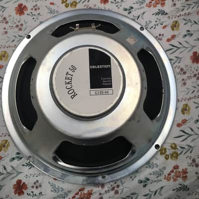 Celestion T5606 Rocket 50 12" 50-Watt 8 Ohm Replacement Speaker 2010s Silver image 1