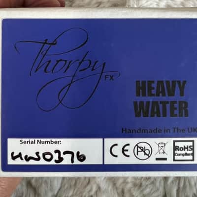ThorpyFX Heavy Water Dual Boost Guitar Effects Pedal Mint w/ Box & Candy image 8