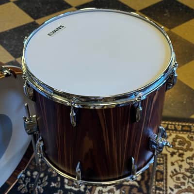 USED/EXCELLENT Sonor Vintage Series 3-piece Drum Set in Rosewood Semi Gloss - 14x22, 8x13, 14x16 with Virgin Bass Drum image 7
