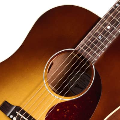 Gibson J-45 Special Acoustic-Electric Guitar-Satin Honey Burst image 7