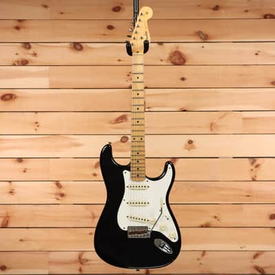 Fender Custom Shop 1956 Stratocaster Journeyman Relic - Aged Black - CZ582187 - PLEK'd image 4