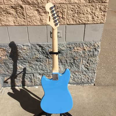 Squier Sonic Mustang HH California Blue (Blemish/Relic) image 7