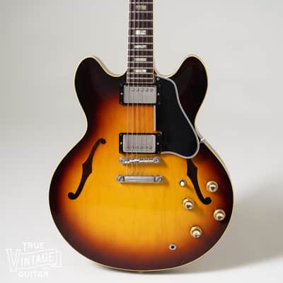 1964 Gibson ES-335TD Sunburst Stop Bar with hangtag image 1