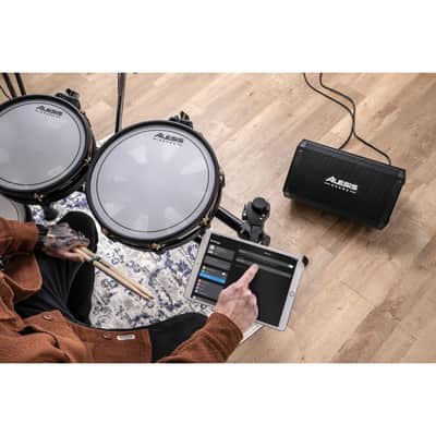Alesis Strike Amp 8 MK2 2000-Watt Electronic Drum Amplifier with Bluetooth, 8-Inch Woofer, and 1-Inch HF Compression Driver (Black) image 6