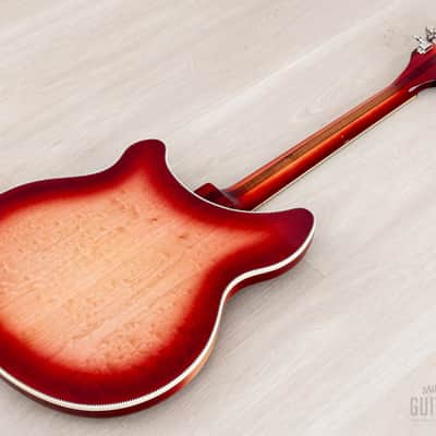 2000 Rickenbacker 360/12CW Carl Wilson Signature 12-String Fireglo, 370/12 Conversion, Near-Mint w/ Case, COA, Tags image 14
