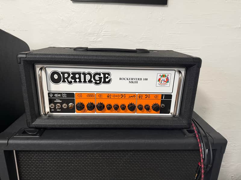 Orange Rockerverb 100 MK III 2-Channel 100-Watt Guitar Amp Head