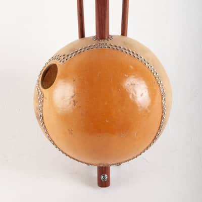 Acacia wood Kora - Traditional 21/22 string African Harp (made to order) image 7