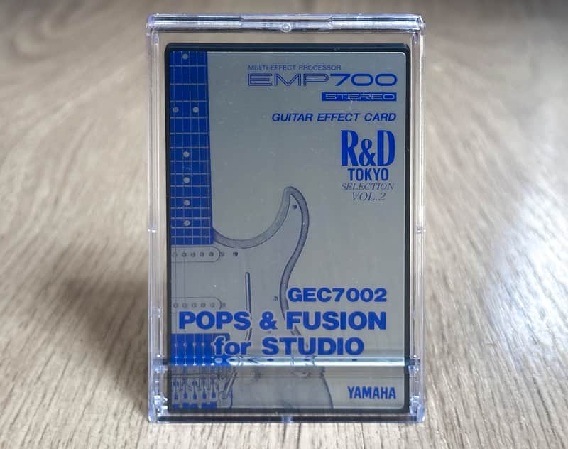 Yamaha EMP700 ROM card GEC7002 // Pop's & Fusion for Studio by R&D Tokyo // VERY RARE! image 1