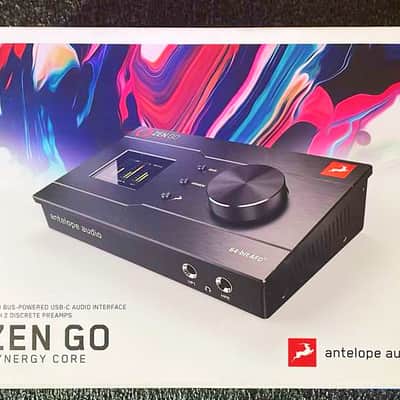 Antelope Audio Zen Go Synergy Core USB Type-C Audio Interface 2021 - Present - Black image 16