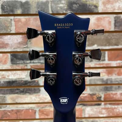 ESP EII Eclipse Burled Maple Blue Natural Fade image 8