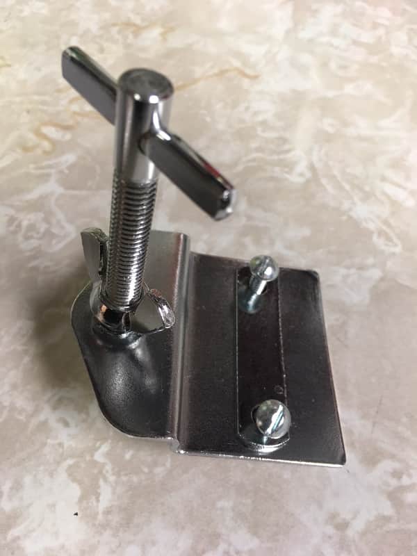 Gretsch Bass Drum Anchor 1960-1970's Chrome image 1
