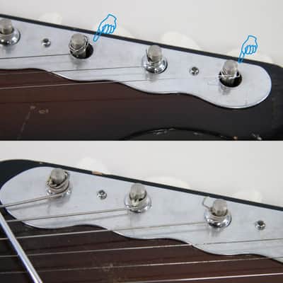 1960s Teisco WG-2L Electric Guitar Japan Sunburst (Needs Work) - Free Shipping image 15